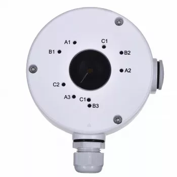 Caixa de ligação Reolink B10 para câmara de vigilância exterior, branco, 122×45,5×144 mm
