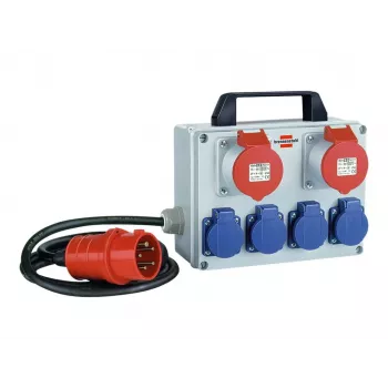 Unidade de distribuição de energia Brennenstuhl BKV 2/4 T IP44