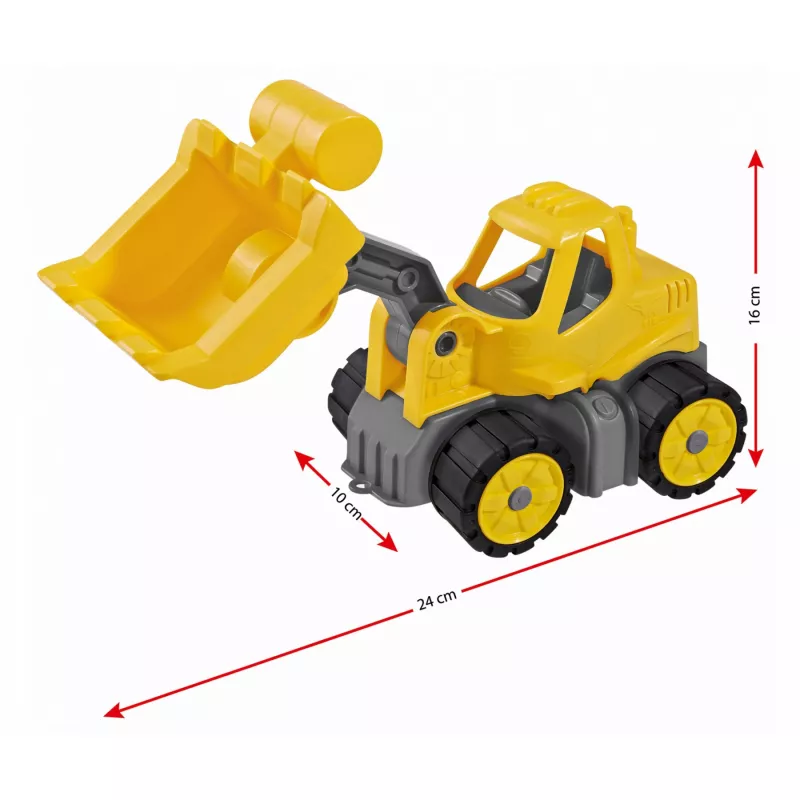 Power Worker Mini Radlader, veículo de brinquedo