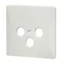 Kathrein ESZ 53 placa de cobertura de 3 orifícios, branco
