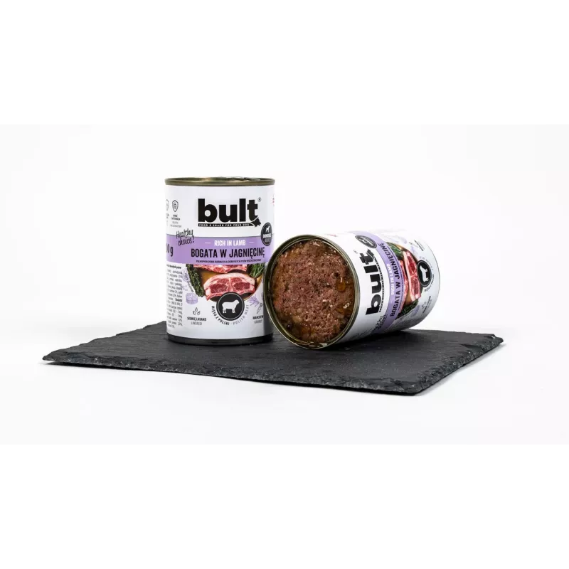 BULT comida húmida para cães, rica em borrego, 800 g