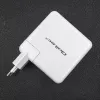 Carregador GaN Qoltec FAST 108W | 5-20V | 3-4.7A | USB C | branco