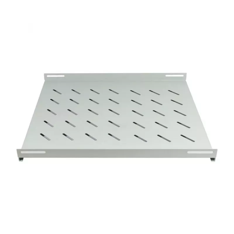 Prateleira ALLNET SNB-Série T1000mm T750×B472×H46mm cinzento-claro para armário de servidores