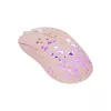 Rato White Shark GM-9004 Tristan-2 rosa RGB USB