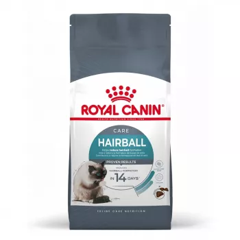 Ração seca para gatos Royal Canin Hairball Care 10 kg — fórmula para gatos adultos, milho e aves