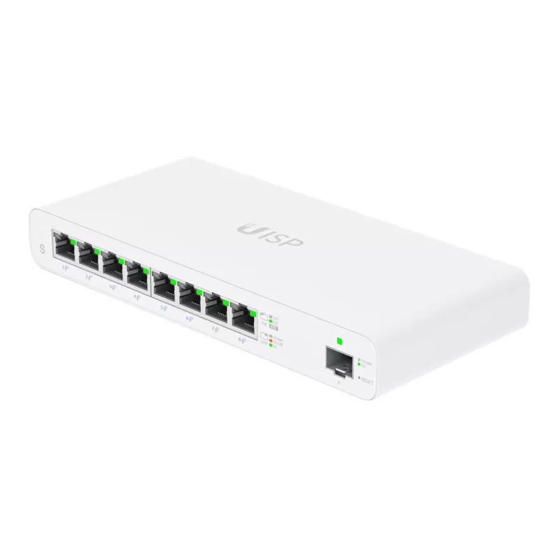 Ubiquiti Networks UISP gerido L2 Gigabit Ethernet (10/100/1000) Power over Ethernet (PoE) branco (UISP-S-EU)