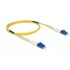 Cabo de fibra ótica DeLOCK 1 m LC-LC 84599