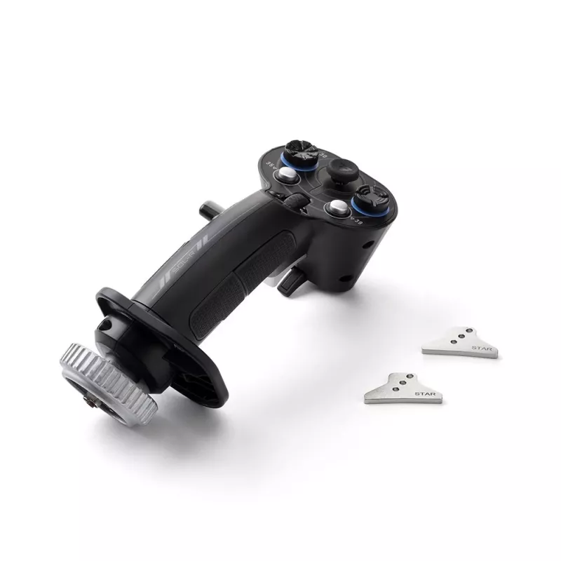 Punho adicional para manípulo de voo Thrustmaster Sol-R 3 AVA, preto, USB Type-C, analógico/digital, PC, 75×115×200 mm