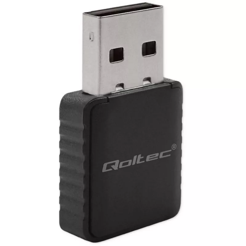 Adaptador USB sem fios QOLTEC 56988 Dual Band 1300Mbps USB 3.0