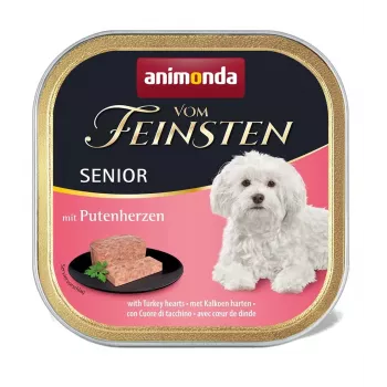 Comida húmida para cães animonda ANIMONDA Vom Feinsten Moist Food Senior Peru 150 g, sem glúten e sem soja
