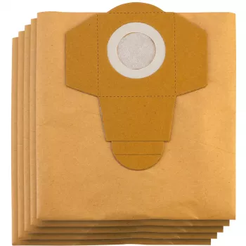 Einhell 2351180 sacos de sujidade de 40 l para aspiradores de sólidos e líquidos, 5 unid.