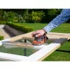 Lixadeira orbital portátil Black & Decker BDCROS18N-XJ 12000 rpm preto, laranja