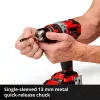 Berbequim com punho de pistola Einhell TE-CD 18/50 Li-i BL, 1800 rpm, 2,35 kg