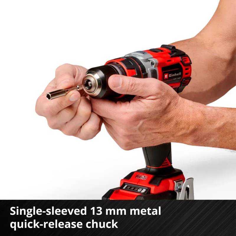 Berbequim com punho de pistola Einhell TE-CD 18/50 Li-i BL, 1800 rpm, 2,35 kg