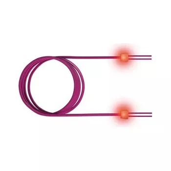 Cabo de patch EasyLan FO LED Patch Cord Premium, duplex - LC multimodo (M) para LC multimodo (M) - 5 m - fibra ótica - duplex - 50/125 micrómetros - OM4 - heather violet, R