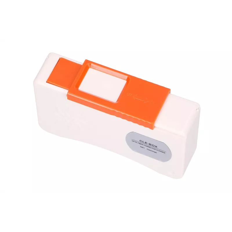 Cassete de limpeza CLE-BOX Extralink para conectores de fibra ótica, fita de microfibra de alta qualidade