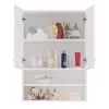 Armário de casa de banho Topeshop POLA MINI DK branco