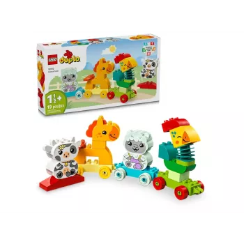 Brinquedo de construção LEGO DUPLO Comboio de Animais 10412 — 19 peças, para crianças a partir de 1,5 anos, 170×60×430 mm