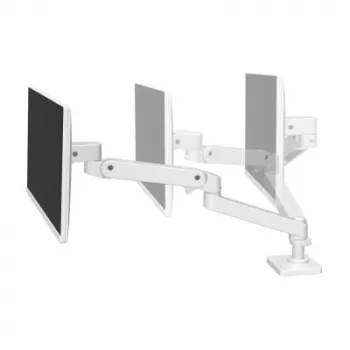 Ergotron LX Pro - kit de montagem (braço de monitor) - para ecrã LCD - alumínio - branco - tamanho do ecrã: até 86,4 cm (até 34 polegadas) (45-682-290)