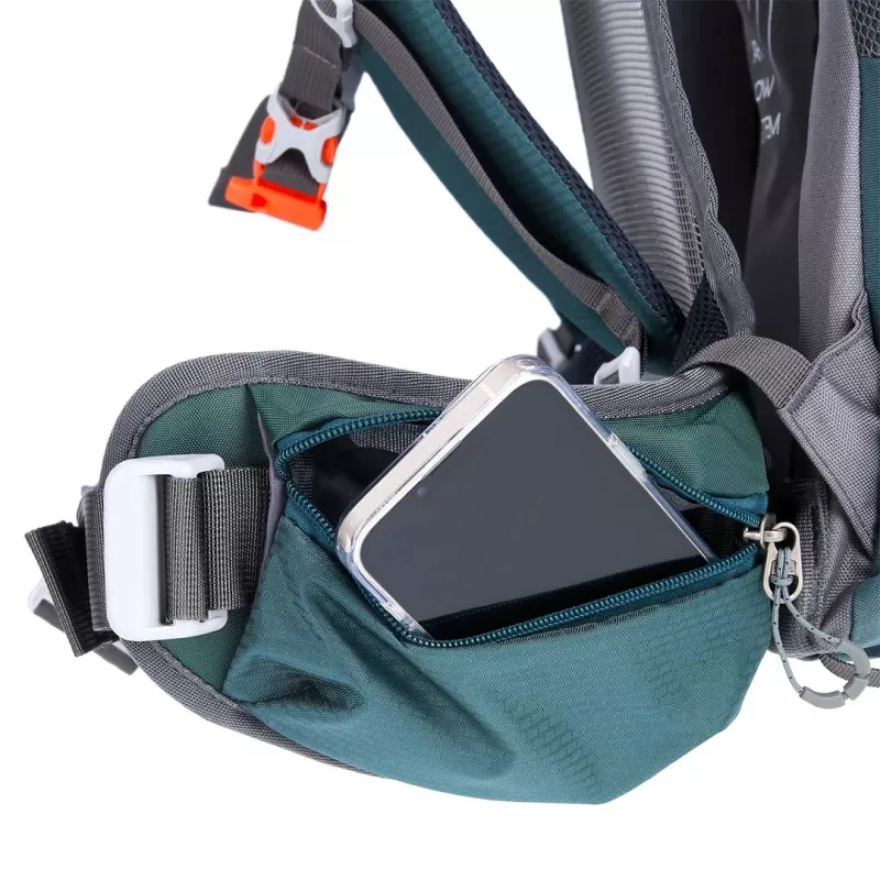 Mochila de caminhada NILS Camp NC1949 Bergen 65L – verde