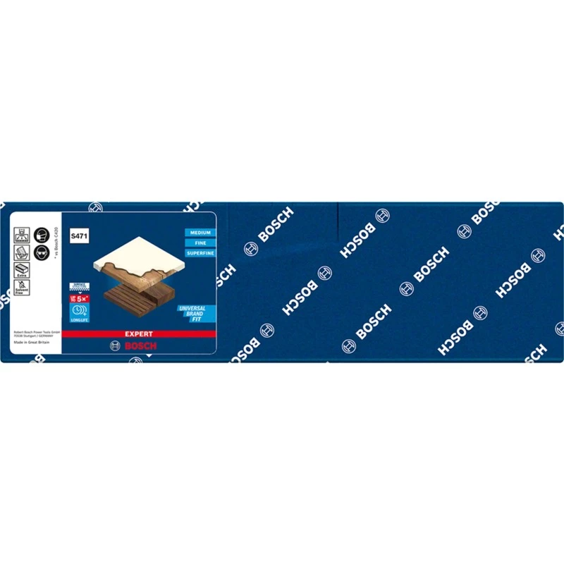 Bosch 2 608 901 180 bloco de lixa grão superfino