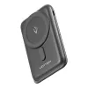 Powerbank Vention 10000mAh magnético sem fios 20W, 1×USB-C, carregamento sem fios, preto