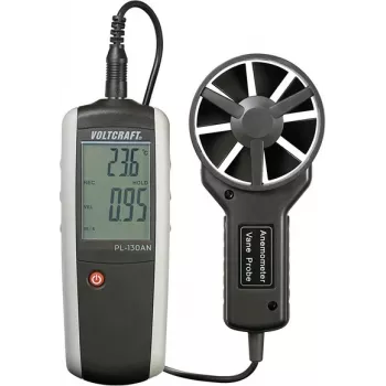 Anemómetro Voltcraft® PL-130 AN 0,40 – 30,00 m/s (PL-130 AN)