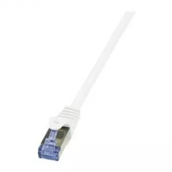 Cabo de rede LogiLink 20 m RJ-45 Cat7 branco