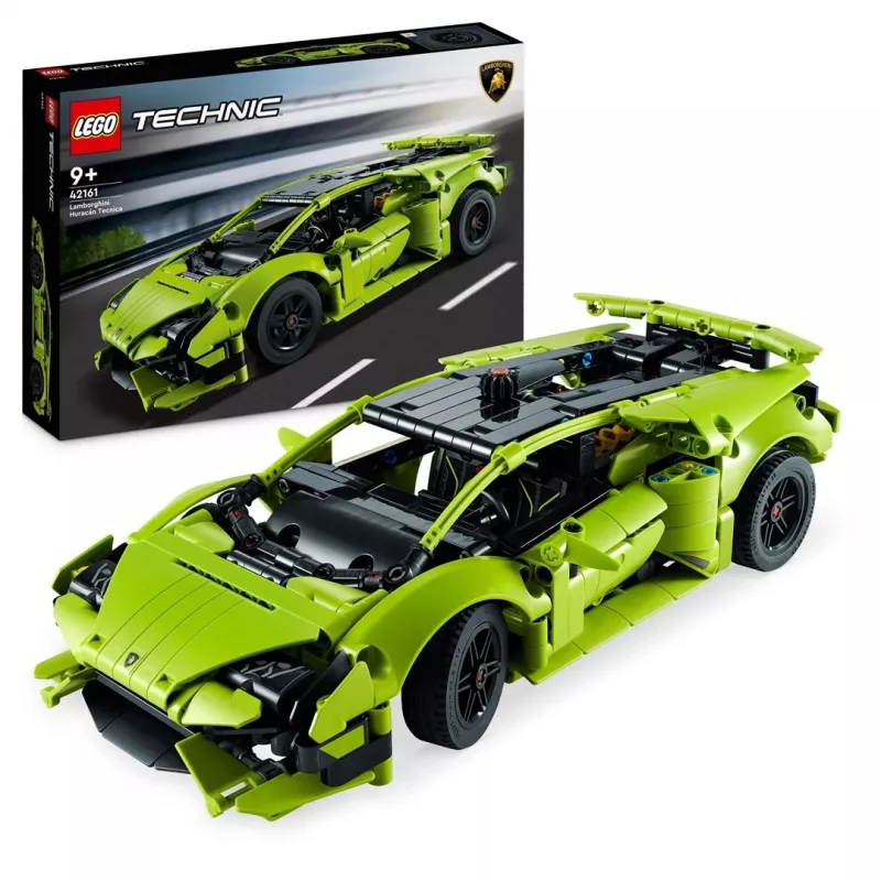 LEGO Technic Conjunto de construção Lamborghini Huracán Tecnica à escala 1:10, 806 peças, idade 9+