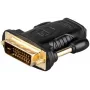 Goobay adaptador HDMI/DVI-D, conector fêmea HDMI standard (Type-A) -> ficha DVI-D (24+1) (68931)