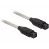 Cabo FireWire DeLOCK FireWire B/B 1,0 m cinzento