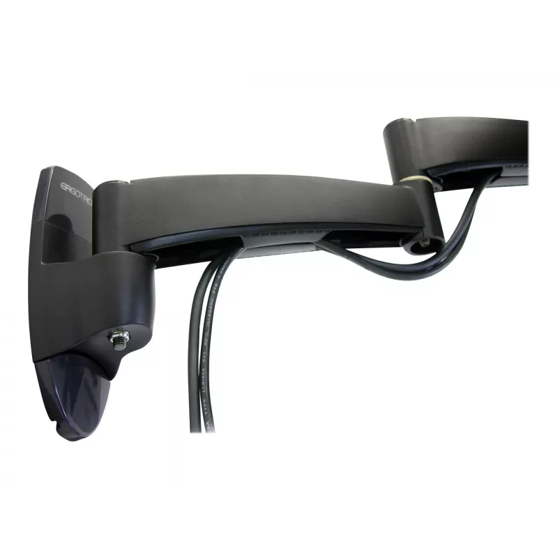Braço de montagem em parede Ergotron 200 Series 2 extensões 61 cm preto