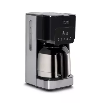 Caso | Máquina de café com duas jarras isotérmicas | Taste & Style Duo Thermo | Máquina de café de filtro | 800 W | preto/aço inoxidável