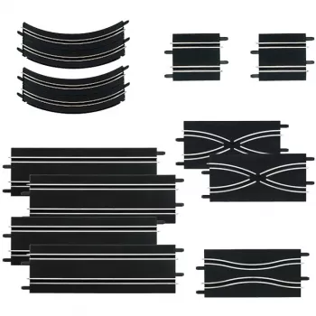 Conjunto de expansão Carrera GO 2 - Carrera - preto - branco (20061601)