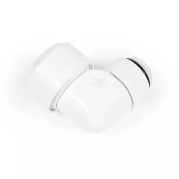 Conector Alphacool 90° G1/4 macho para tubo rígido 13 mm ext. rotativo – Alphacool 17620