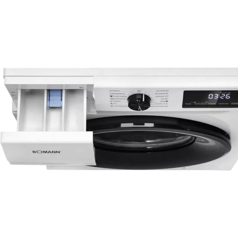 Máquina de lavar roupa de carga frontal BOMANN WA7175 — 7 kg, 1400 rpm, classe energética A, branco