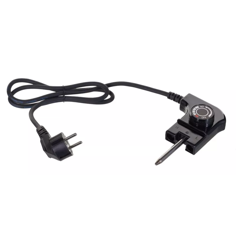 Grelhador elétrico de mesa Adler AD 6610, 3000 W, preto, grelha+placa retangulares de zonas duplas