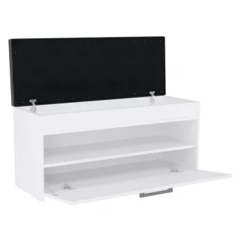 Topeshop PARMA SZAFKA BIEL organizador de sapatos fechado branco