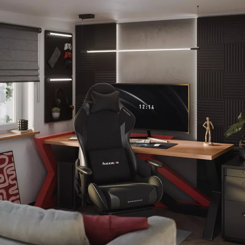 Cadeira gaming Huzaro Force 5.7 preta