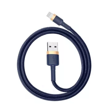 Cabo Lightning Baseus CALKLF-CV3 2 m azul dourado