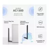 Mercusys MA30H adaptador Wi-Fi USB AC1300 High Gain de banda dupla, preto