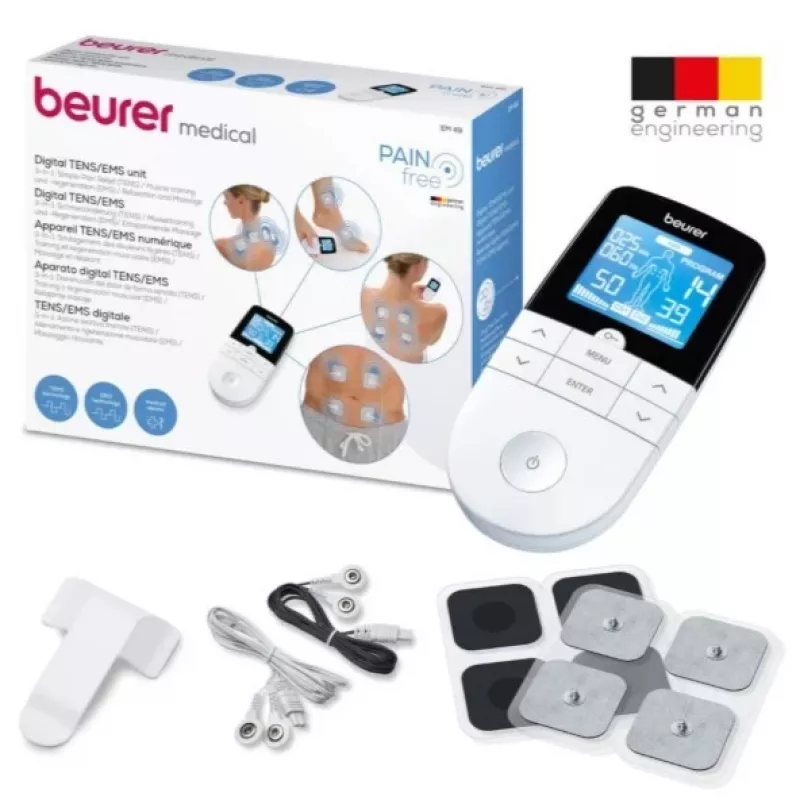 Estimulador muscular TENS/EMS Beurer EM 49