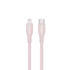 Cabo CANYON CLNM60 C-L 60W MFI 1m silicone rosa