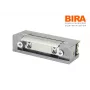 Fechadura elétrica HARTTE S24UM série XS 24V AC/DC standard com monitorização