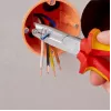 Alicate de descarnar Knipex 13 46 165 vermelho, amarelo