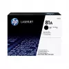 Tinteiro original HP 81A para LaserJet preto, 10500 páginas, preto, 1 unid.