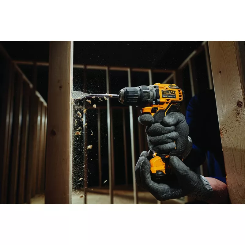 Parafusadeira sem fios DeWALT DCD701D2-QW, 12V, 1500 rpm, 57,5 N·m, 2 baterias de 2 Ah