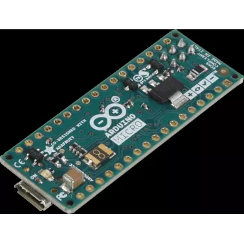 Arduino Placa de microcontrolador, Micro sem ligação ATmega32u4 (A000093)
