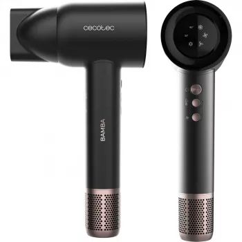 Secador de cabelo Cecotec Bamba IoniCare RockStar Nano IonTech 1600 W, preto