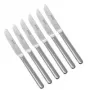 Facas de mesa Esmeyer Bettina conjunto 6 peças — facas de refeição em aço inoxidável, modelo 250-006